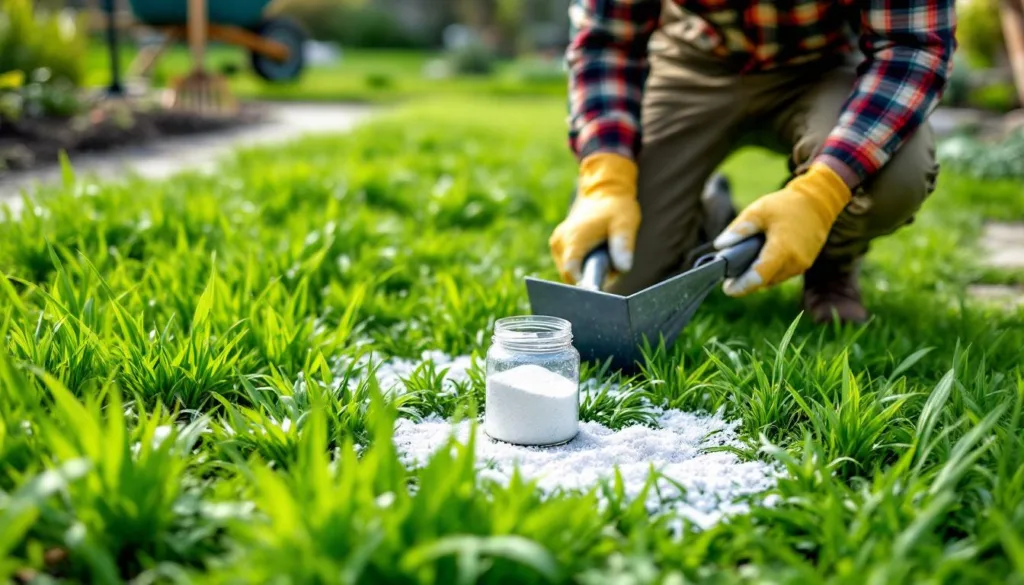 ein erfahrener gärtner erklärt, warum die anwendung von eisensulfat bis märz entscheidend ist, um deinen rasen gesund und grün zu halten.