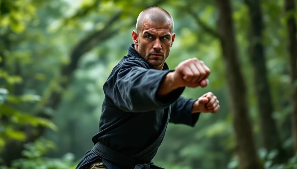 ein mann enthüllt seine methode, mit einem einzigen schlag tödlich zu sein und gleichzeitig tausende bäume zu pflanzen – eine faszinierende geschichte über kraft und umweltbewusstsein.