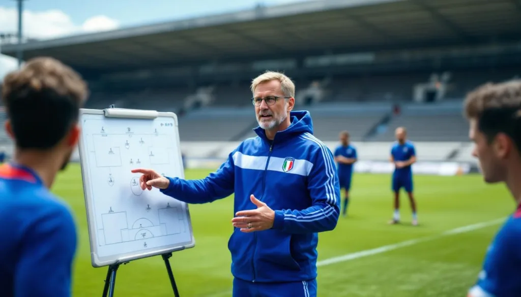 ein trainer erklärt, wie die blues in italien ihren erfolgreichen siegeszug fortsetzen und ihre dominanz im fußball ausbauen.