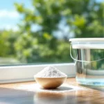 entdecken sie das geheimnis klarer fenster bis zum frühling: ein löffel dieses stoffes ins putzwasser sorgt für strahlende sauberkeit und langanhaltenden glanz.