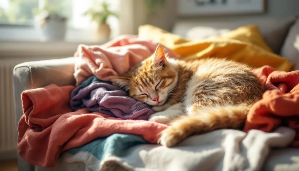 erfahren sie, warum katzen plötzlich auf ihrer kleidung schlafen und was tierärzte dazu sagen. verstehen sie das verhalten ihrer katze besser!