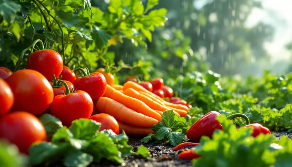 ich pflanzte dieses gemüse 30 tage lang und erzielte trotz regenwetter eine reiche ernte. erfahre, wie du auch bei schlechtem wetter erfolgreich gärtnern kannst!