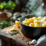 entdecken sie die geheime zutat, die ihre kartoffeln beim kochen cremig macht und einen fantastischen duft verleiht. perfekt für jede mahlzeit!