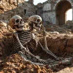 entdecken sie, wie dieses skelett religiöse strafen im byzantinischen reich enthüllt – kein mythos, sondern spannende archäologische erkenntnisse aus byzanz.