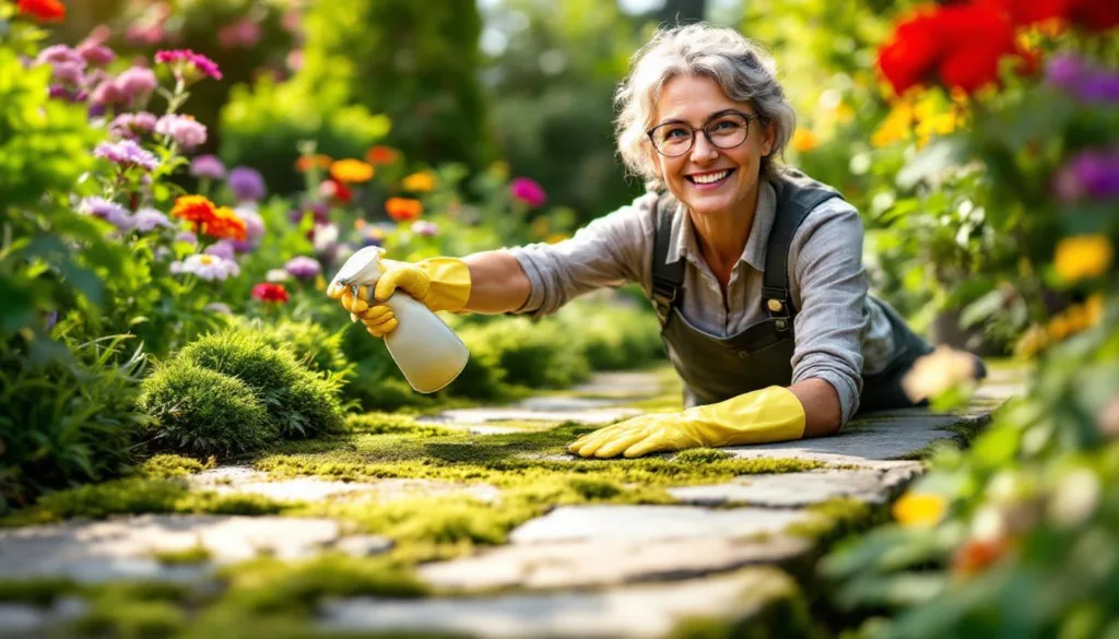 entdecken sie die effektive zutat, die moos in nur einer stunde entfernt – ganz ohne besen oder hochdruckreiniger. schnell, einfach und umweltfreundlich für ihren garten.