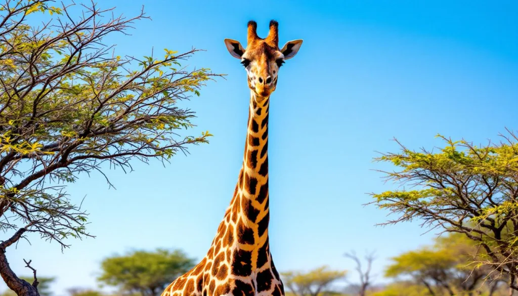 entdecken sie, wie eine ungewöhnliche giraffe in südafrika forscher verblüfft – weder fernglas noch safari nötig, um dieses besondere tier zu erleben.