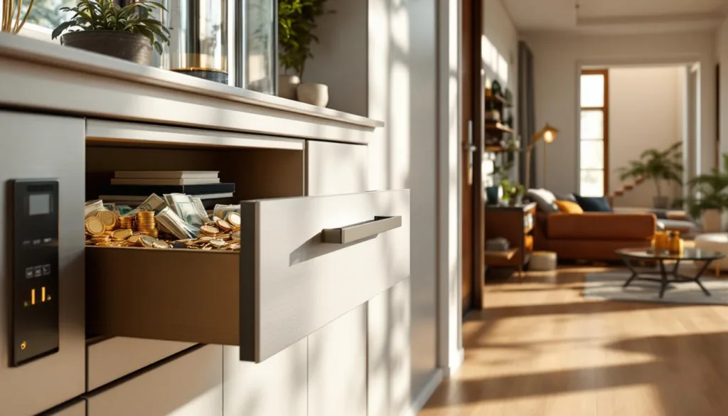 entdecken sie ungewöhnliche verstecke, die einbrecher zuerst finden – vermeiden sie herkömmliche safes und schubladen für mehr sicherheit.