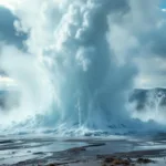 ein faszinierender geysir erwacht nach sechs jahren ruhezeit wieder zum leben – weder durch vulkan noch erdbeben ausgelöst.