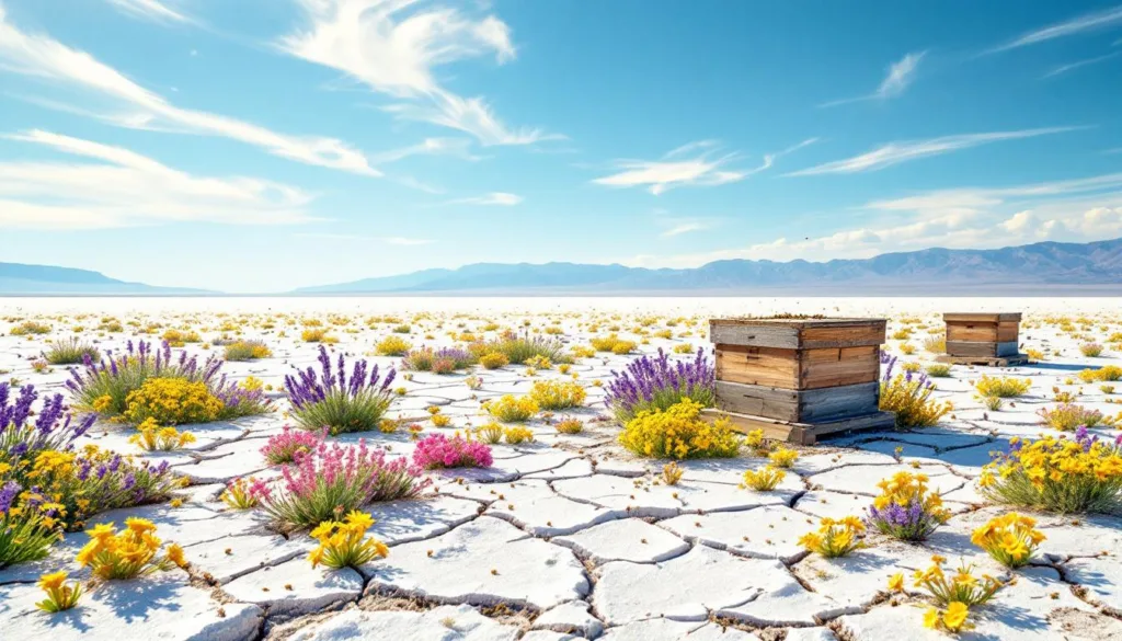 entdecken sie, wie innovative landwirte in nevada mit millionen von bienen die salzwüste retten und ihre einzigartige landwirtschaft schützen.